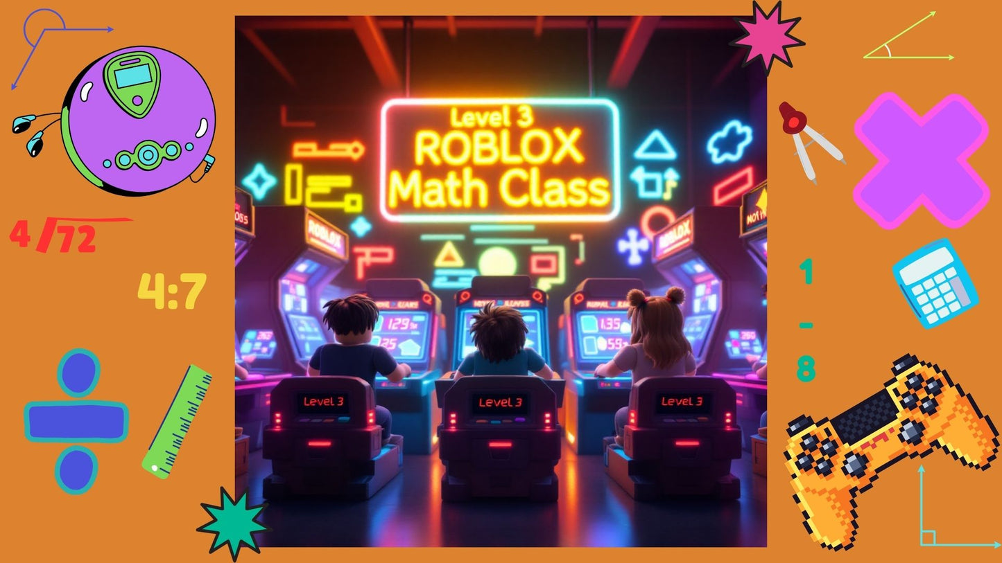 Roblox Math - Full Semester Curriculum & Tutoring Level 3